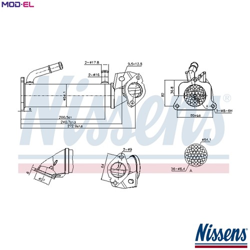Cooler exhaust gas - exhaust,