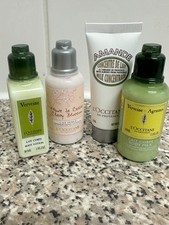 L'OCCITANE travel size bundle x 4 inc Cherry Blossom verveine amande etc 10ml