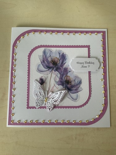 Handmade luxury birthday - handmade,