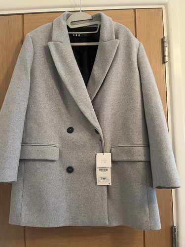 Zara grey mid - mid-length, wool
