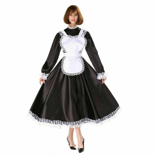Sissy girl maid lockable - , black