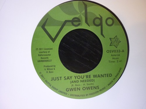 Gwen owens just say - say, your