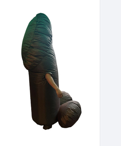 Inflatable costume penis - costume, adult
