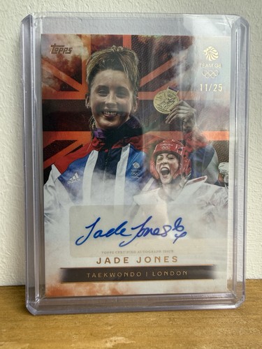 Topps london 2012 jade jones - london,
