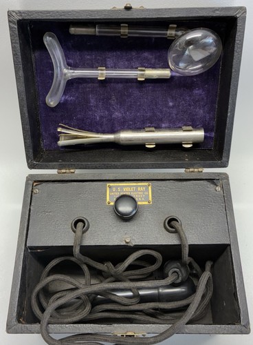 Antique violet ray machine - violet,