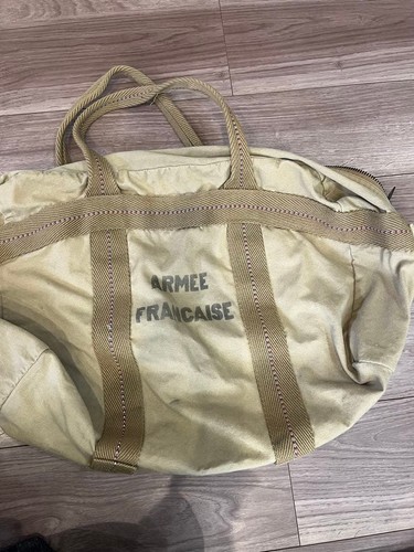 French army parachute bag - french,