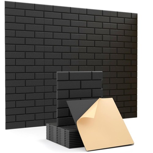 Brick shaped acoustic panels - brick-shaped,