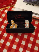 Simpsons Cufflinks mens