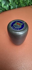 NEW OLD STOCK LEATHER GEAR KNOB ENAMEL BADGE MORRIS MINOR MARINA ITAL