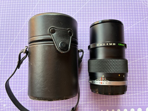 135mm olympus camera lens - 135mm,