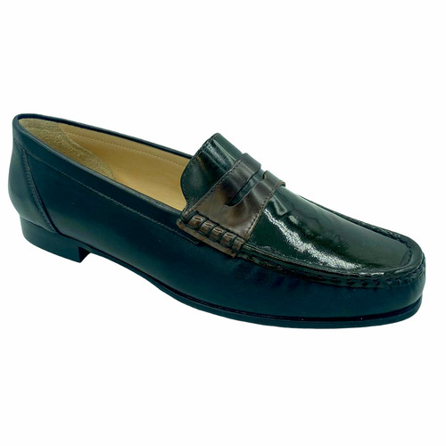Shoes ladies black leather - hb,