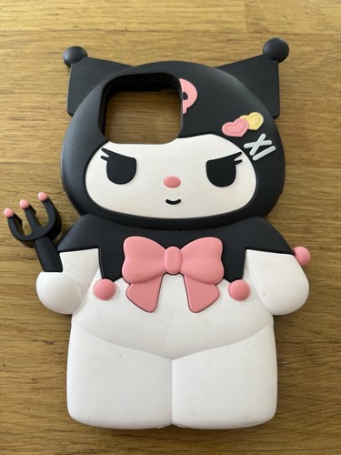 Kuromi silicone phone case - 3d,