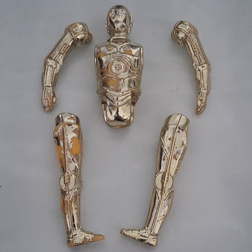 Kenner star wars 3po lfl - star, c-3po