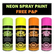 Neon spray paint fluorescent - neon,