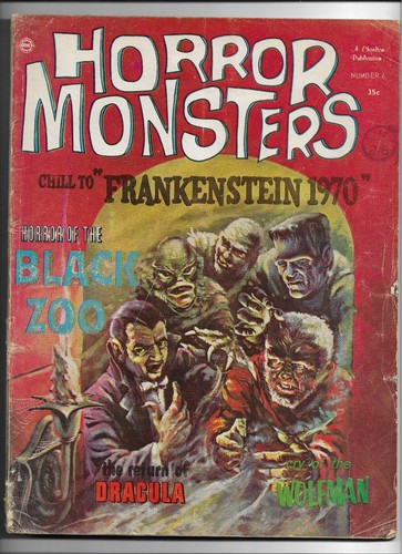 Horror monsters black zoo - horror,