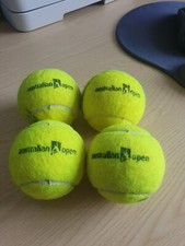 Signed / Autographed 4 x Wilson 2 Tennis Balls from the Australian Open