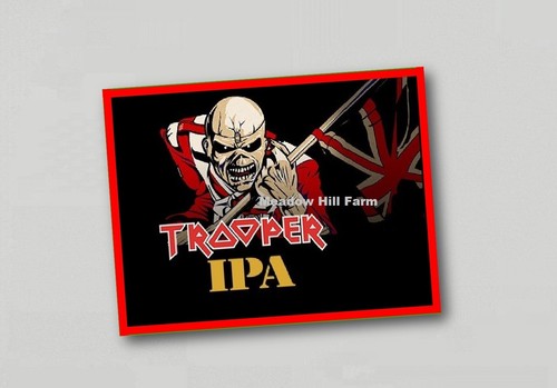 Sticker maiden trooper - -,