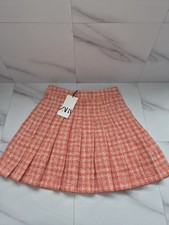 ZARA Orange & Cream Textured
