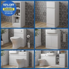 Bathroom Vanity Toilet Storage