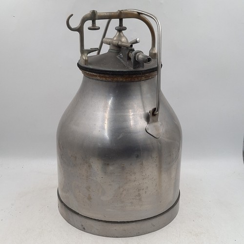 Vintage stainless steel milk - stainless,