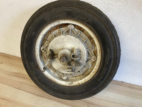 Vintage lambretta wheel - lambretta,
