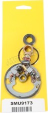 Brush holder for starter motor