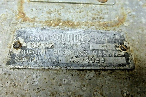 Vintage dupont blasting - vintage,
