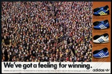 1980 Adidas Marathon 80 Trainer TRX Competition shoes photo vintage print ad