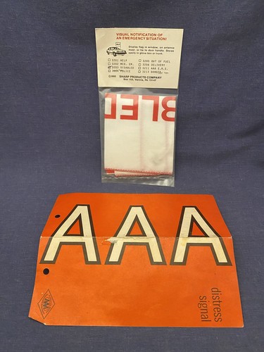 Vintage 1986 aaa emergency - aaa,
