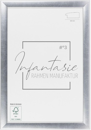 Picture frame silver 3 - frame, 'n°3'