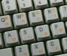 KOREAN LETTERS KEYBOARD