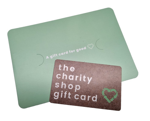 The charity shop gift card - the,