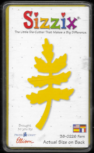 Sizzix originals fern cutting - originals,