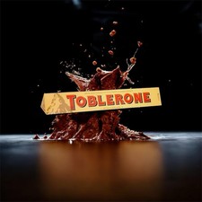 Giant Toblerone Solid Swiss Milk Chocolate Jumbo Bar (4.5kg) Novel Sharing Gift