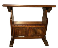 Old Charm Solid Oak Console