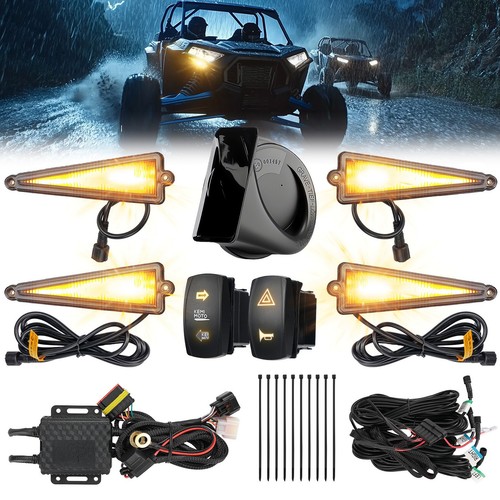Utv turn signal kit 110d - utv,