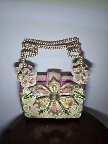Mary frances hand bag flowers - mary,