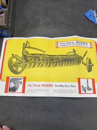 Vintage avery one way disc - vintage,