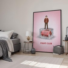 Fight Club Retro Minimal Movie
