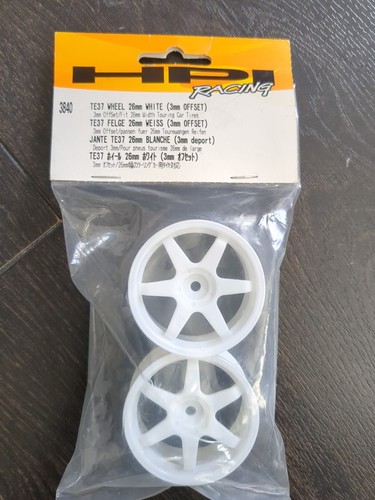 Hpi racing te37 wheel 26mm - hpi,