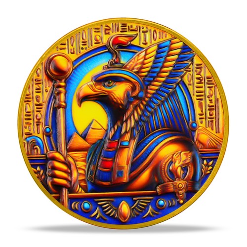 Egypt commemorative coin horus - commemorative,