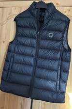Abercrombie Fitch Vest Black Puffer Down Jacket Gilet Size XS