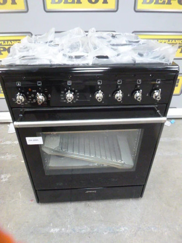 Smeg cooker black cx61gmbl - black,