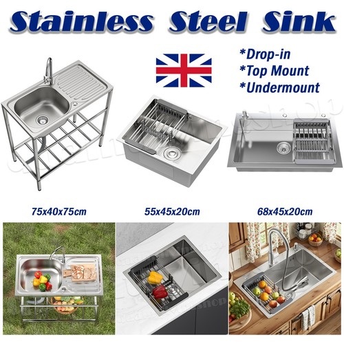 Single bowl stainless steel - single,