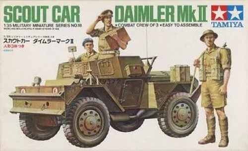 Amiya daimler mkii - 1/35,