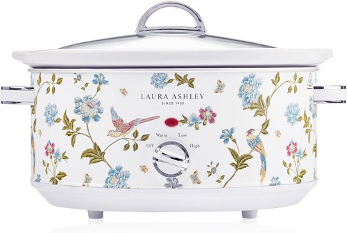 Laura ashley slow cooker - ashley, 6.5l