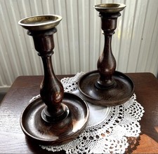Pair of Vintage Wooden