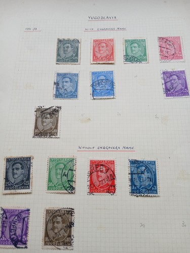 Collection old yugoslavia - of,