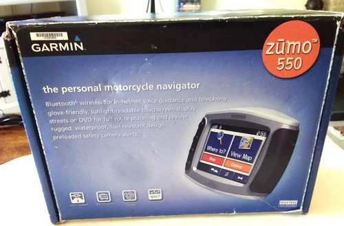 Garmin zumo 550 motorcycle - zumo,