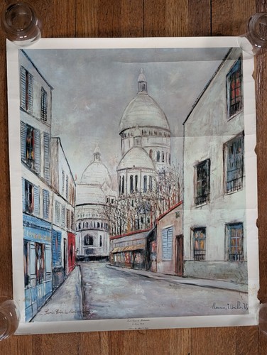 Maurice utrillo painting - utrillo, sacre